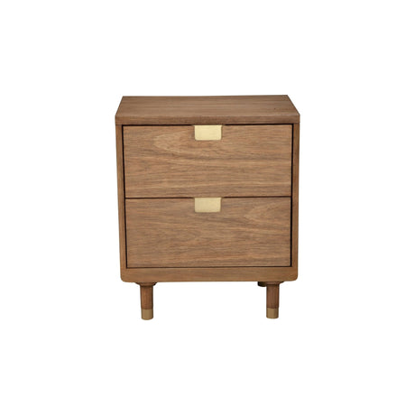 Easton Two Drawer Nightstand-Nightstands-Parc Decor