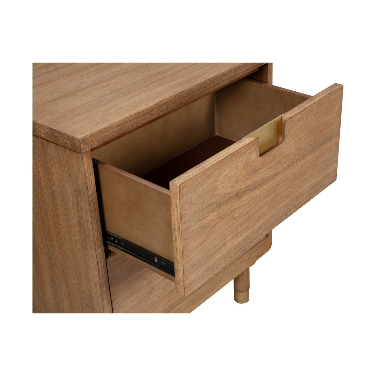 Easton Two Drawer Nightstand-Nightstands-Parc Decor