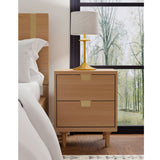 Easton Two Drawer Nightstand-Nightstands-Parc Decor