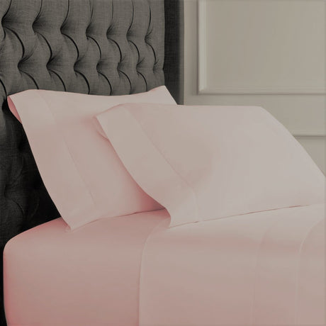 Easy Care 1,000 Thread Count Sheet Set with Extra Pillowcases-Bed Sheets-Parc Decor