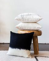 Eclipse Dip-Dyed Organic Wool Throw Pillow-Pillows-Parc Decor