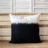 Eclipse Dip-Dyed Organic Wool Throw Pillow-Pillows-Parc Decor