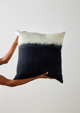 Eclipse Dip-Dyed Organic Wool Throw Pillow-Pillows-Parc Decor