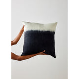 Eclipse Dip-Dyed Organic Wool Throw Pillow