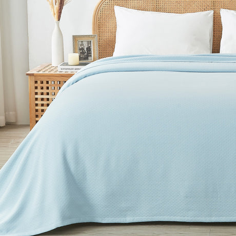 Egyptian Cotton Diamond Blanket