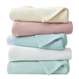 Egyptian Cotton Diamond Blanket-Blanket-Parc Decor