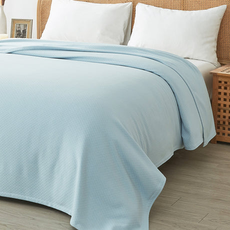 Egyptian Cotton Diamond Blanket-Blanket-Parc Decor