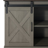 Eira Farmhouse 56-inch TV Stand with Storage Cabinet and Cable Holes, Entertainment Center Console for Living Room, Bedroom-电视柜-Parc Decor