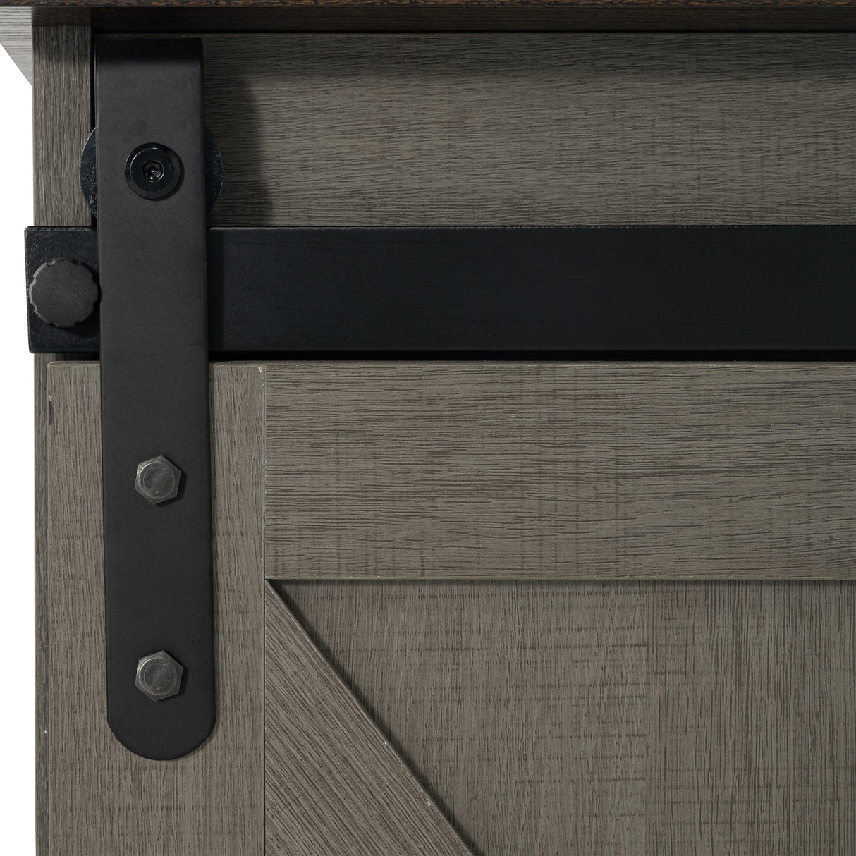 Eira Farmhouse 56-inch TV Stand with Storage Cabinet and Cable Holes, Entertainment Center Console for Living Room, Bedroom-电视柜-Parc Decor