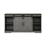 Eira Farmhouse 56-inch TV Stand with Storage Cabinet and Cable Holes, Entertainment Center Console for Living Room, Bedroom-电视柜-Parc Decor