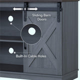 Eira Farmhouse 56-inch TV Stand with Storage Cabinet and Cable Holes, Entertainment Center Console for Living Room, Bedroom-电视柜-Parc Decor