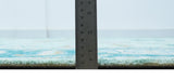 Elaine Custom Made Blue Traditional Oushak Hand Tufted Wool Rug