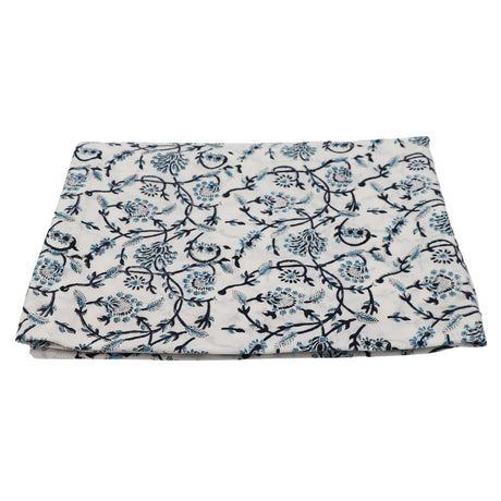 Eleanor Royal Blue Organic Cotton Tablecloth