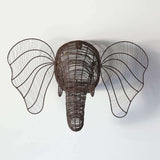 Elephant Head Wall Art-Wall Decor-Parc Decor