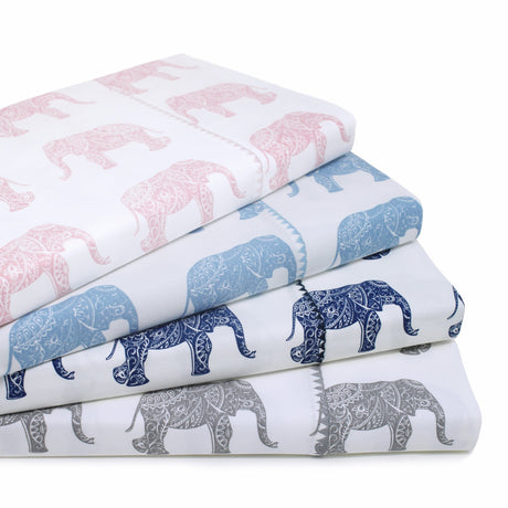 Elephants Sheet Set-Sheets-Parc Decor
