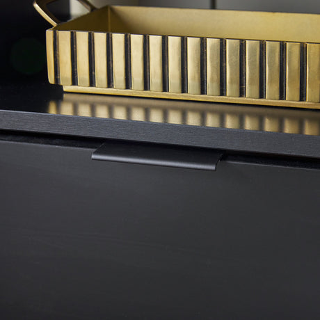 Elias Modern Curved-Frame Solid Wood Nightstand-Bedroom-Parc Decor