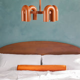 Elias Solid Wood Bed with Arched Headboard-Bedroom-Parc Decor