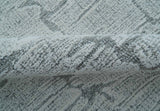 Ella Custom Made Contemporary Gray And Ivory Hand Tufted wool rug