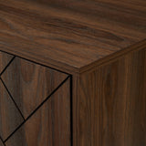 Ella Herringbone TV Stand-Entertainment-Parc Decor