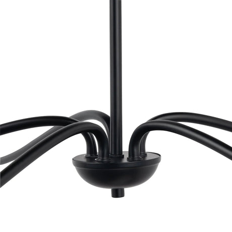 Ellie 5-Light Elegant Industrial Dimmable Chandelier