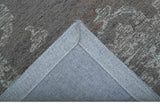 Elvin Custom Made Traditional Oushak Gray Hand Tufted wool rug