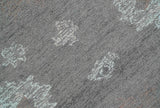 Elvin Custom Made Traditional Oushak Gray Hand Tufted wool rug