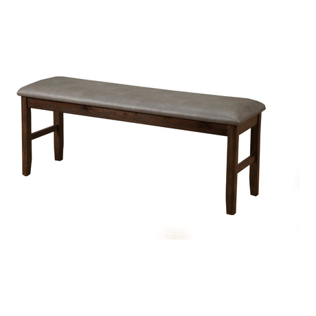 Emery Bench, Walnut-Benches-Parc Decor