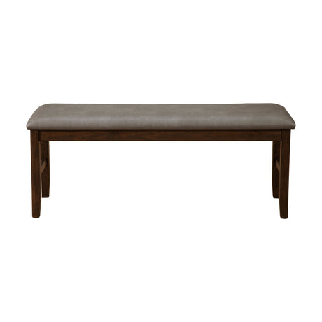 Emery Bench, Walnut-Benches-Parc Decor