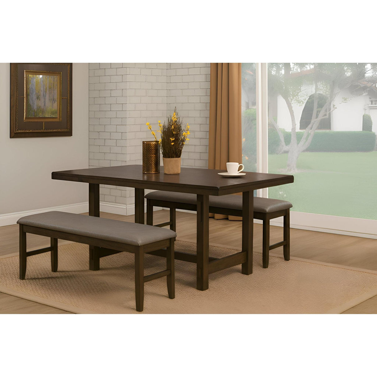 Emery Dining Table, Walnut