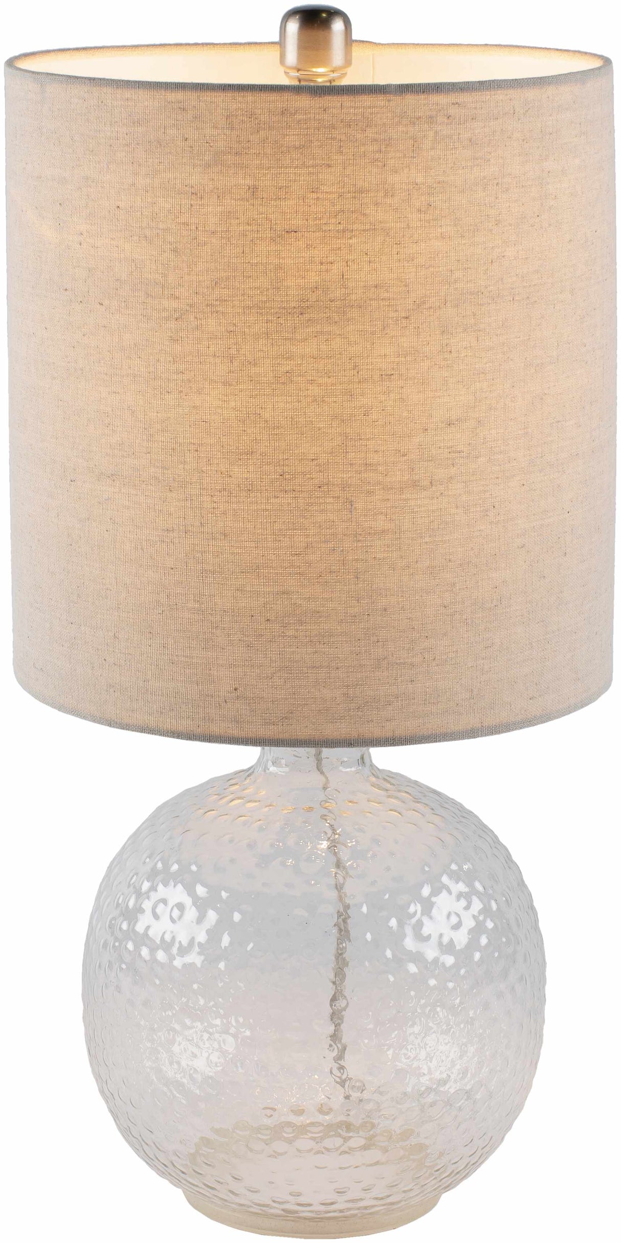 Enetai Glass White Table Lamp-Lighting-Parc Decor