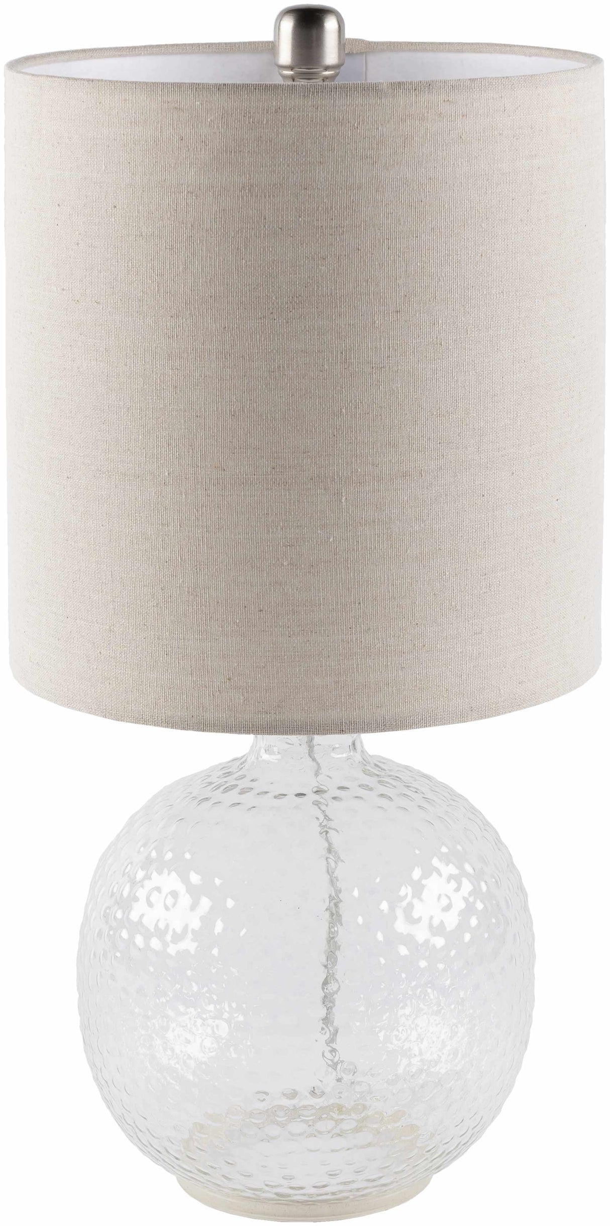 Enetai Glass White Table Lamp-Lighting-Parc Decor