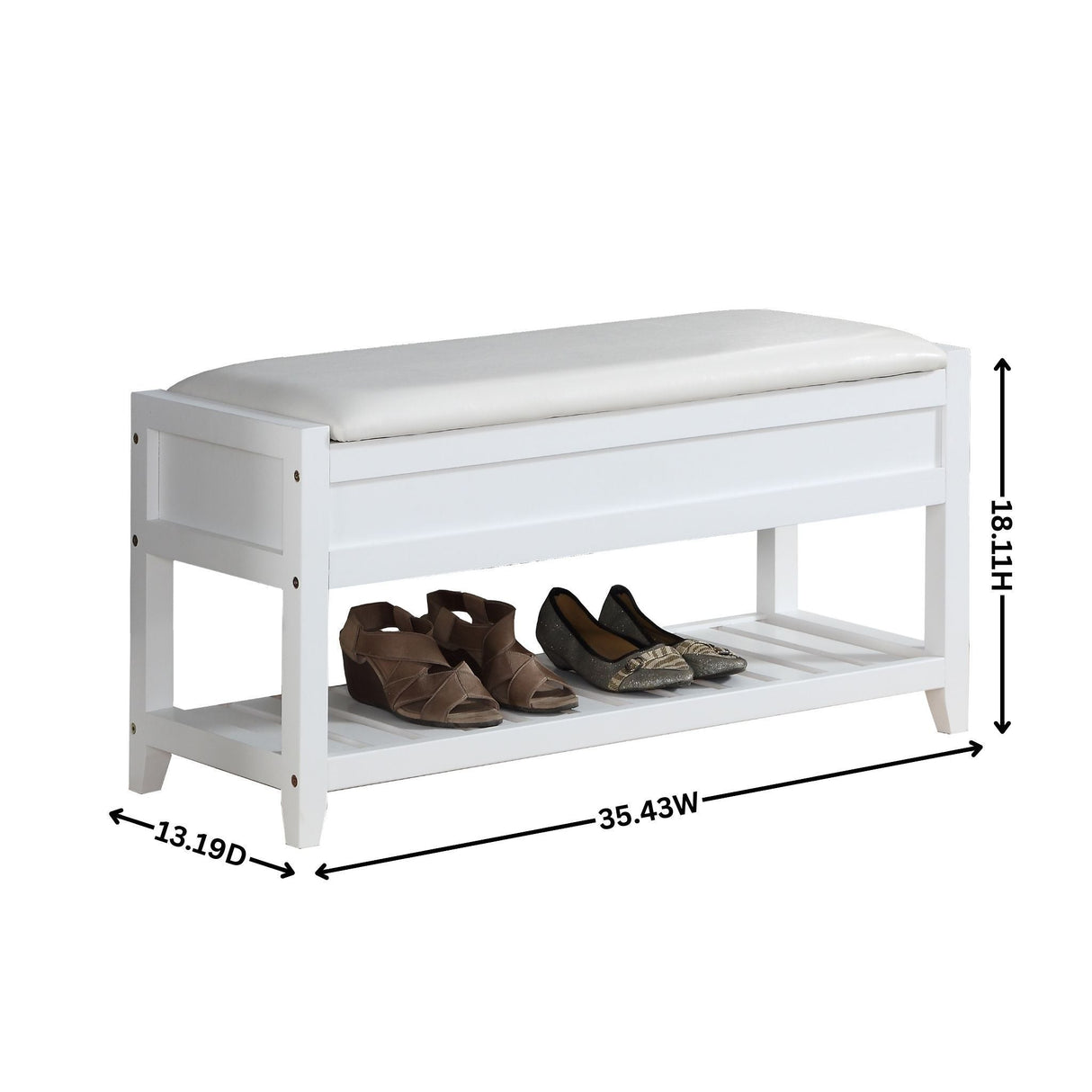Entryway Seating Bench with Shoe Storage-Entryway-Parc Decor