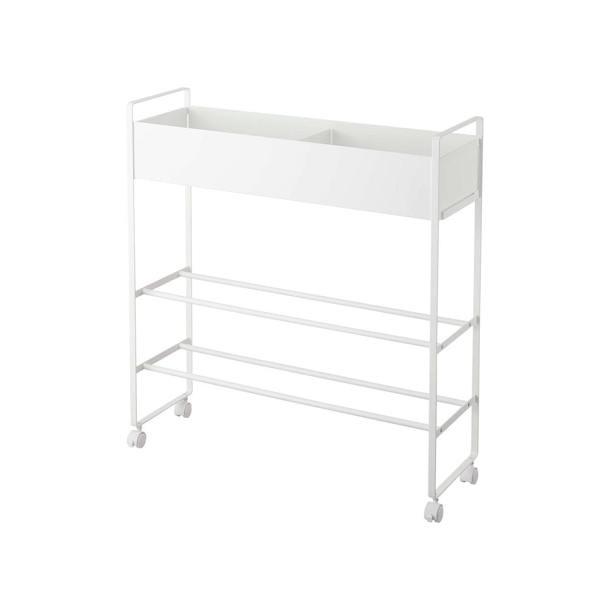 Entryway Storage Cart (29.33" H) - Steel-Shoe Rack-Parc Decor