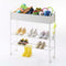 Entryway Storage Cart (29.33" H) - Steel-Shoe Rack-Parc Decor