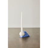 Equilibrium Cobalt Blue Terrazzo Taper Candle Holder