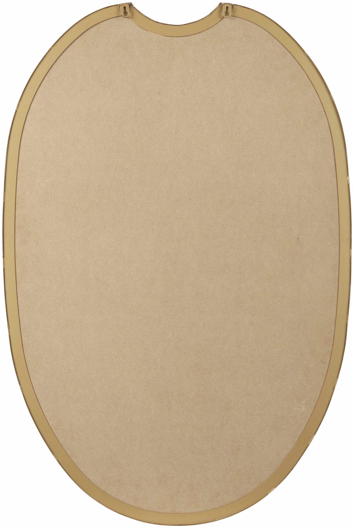 Escaudain Contemporary Gold Mirror-Mirrors-Parc Decor