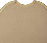 Escaudain Contemporary Gold Mirror-Mirrors-Parc Decor