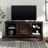 Essential Fireplace TV Stand-Fireplace-Parc Decor