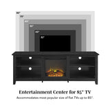 Essential Fireplace TV Stand-Fireplace-Parc Decor