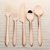 Estique PVD 5 Pcs. Flatware Set-flatware set-Parc Decor