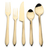 Estique PVD 5 Pcs. Flatware Set-flatware set-Parc Decor
