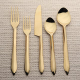 Estique PVD 5 Pcs. Flatware Set-flatware set-Parc Decor