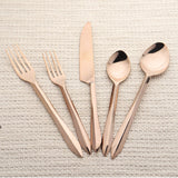 Estique PVD 5 Pcs. Flatware Set-flatware set-Parc Decor