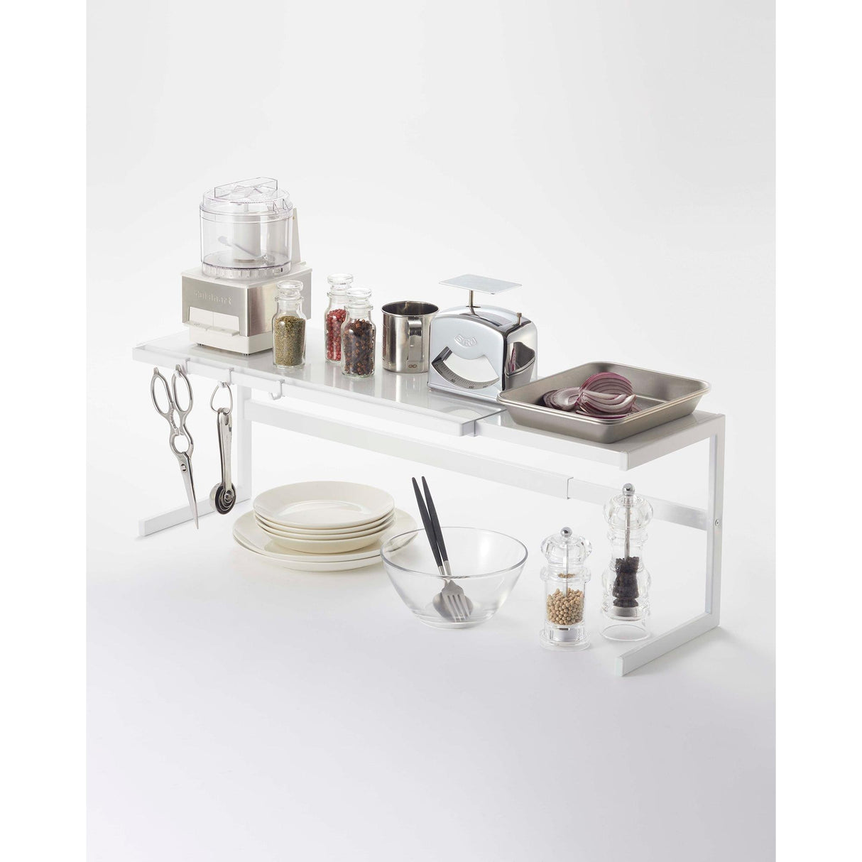 Expandable Countertop Shelf - Steel