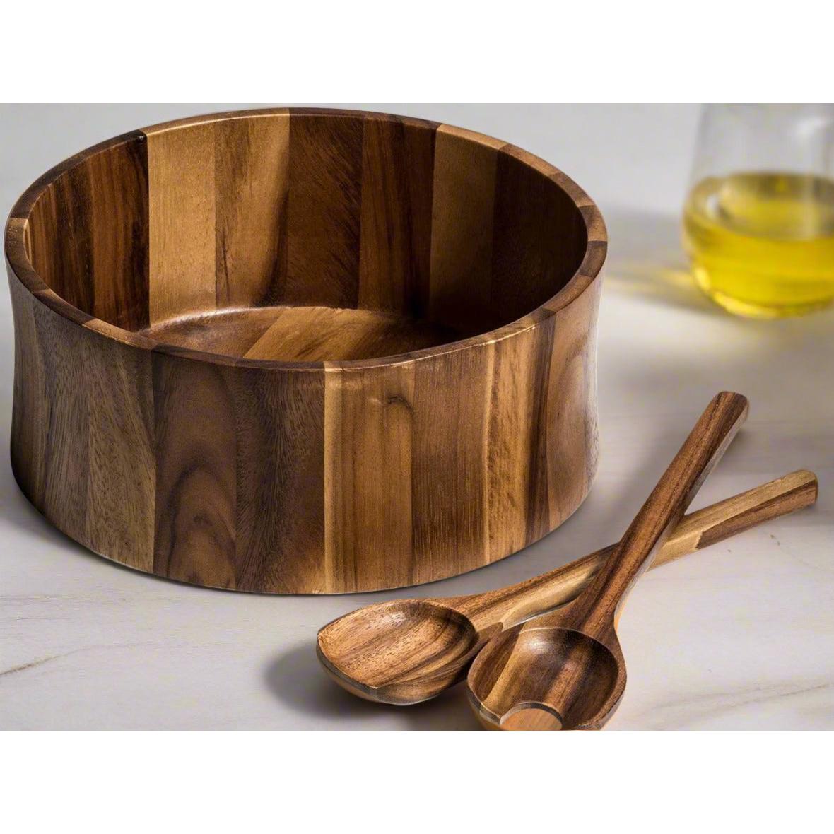 Extra Large Salad Bowl with Servers - 328C3