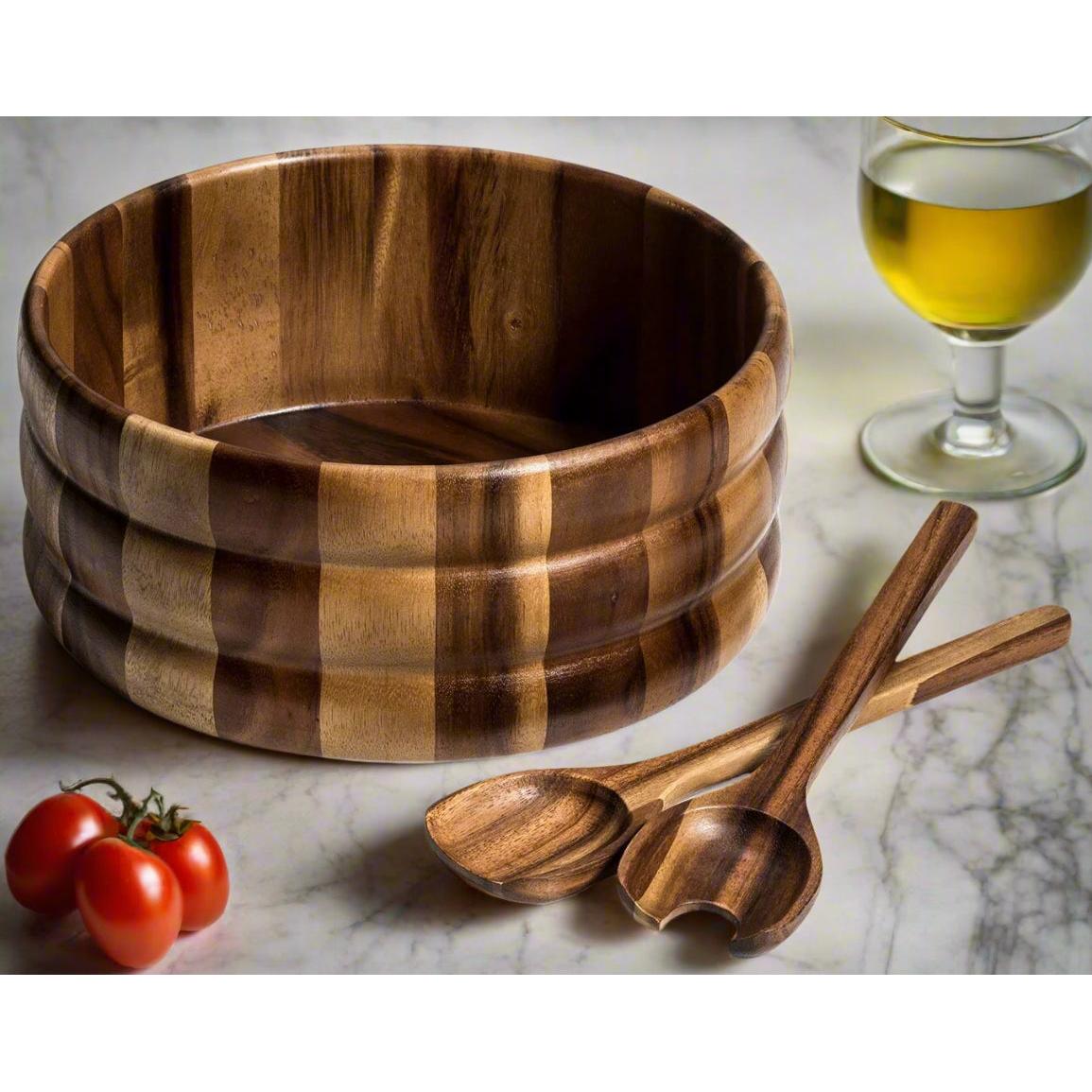 Extra Large Salad Bowl with Servers - 330C3