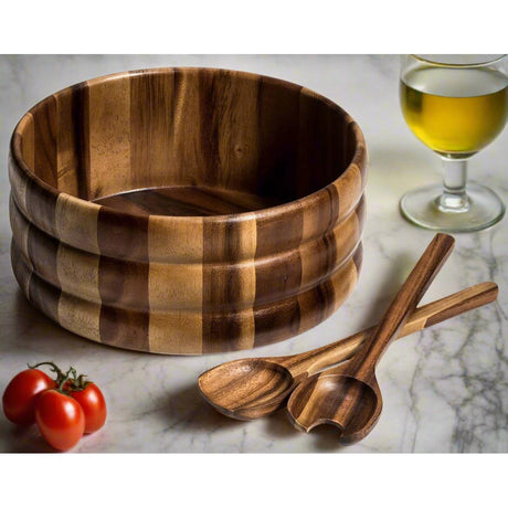 Extra Large Salad Bowl with Servers - 330C3