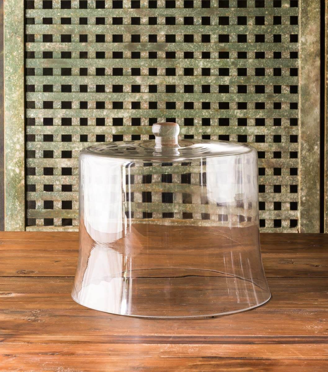 Extra Tall Glass Cloche for Multi-Tiered Cakes-cloche-Parc Decor