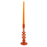 Extra Tall Mustard Taper Candle, 1 Case of 48 Packs (4 Candles per Pack)