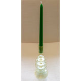 Extra Tall Pine Green Taper Candle, 1 Case of 48 Packs (4 Candles per Pack)